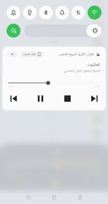 القرآن الكريم الشيخ الحصري مجود android App screenshot 2